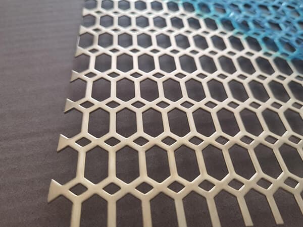 Perforated Brass Sheet